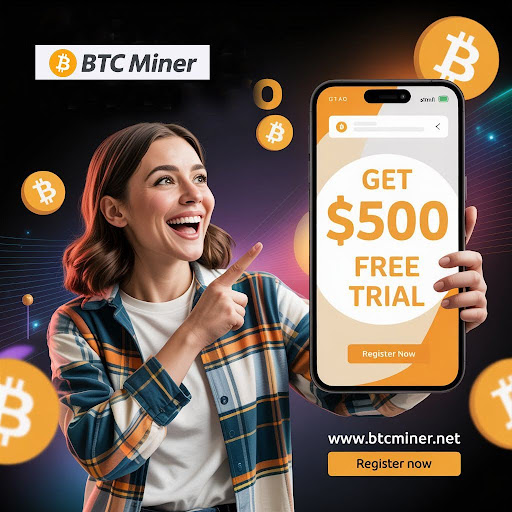 BTC Miner gives away $50, with daily income of up to $500-100,000, opening a new model of wealth growth