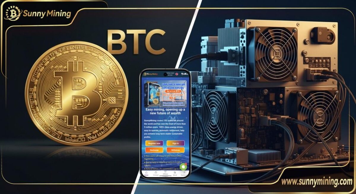 BTC Reaches a Critical Level—Sunny Mining Launches Automated Mining App to Help Users Easily Earn Daily Bitcoin Passive Income