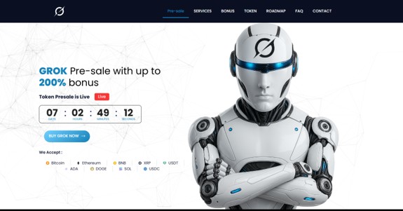 GROK84K Token: Launching Into the AI‑Crypto Era — Presale Now Live
