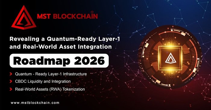 MST Blockchain Unveils Roadmap 2026, Outlining Quantum-Ready Layer-1 Infrastructure and Real-World Asset Integration Strategy